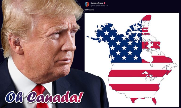 ‘Oh Canada!’: Donald Trump shares distorted map showing Canada part of US, Justin Trudeau’s party clears ‘confusion’